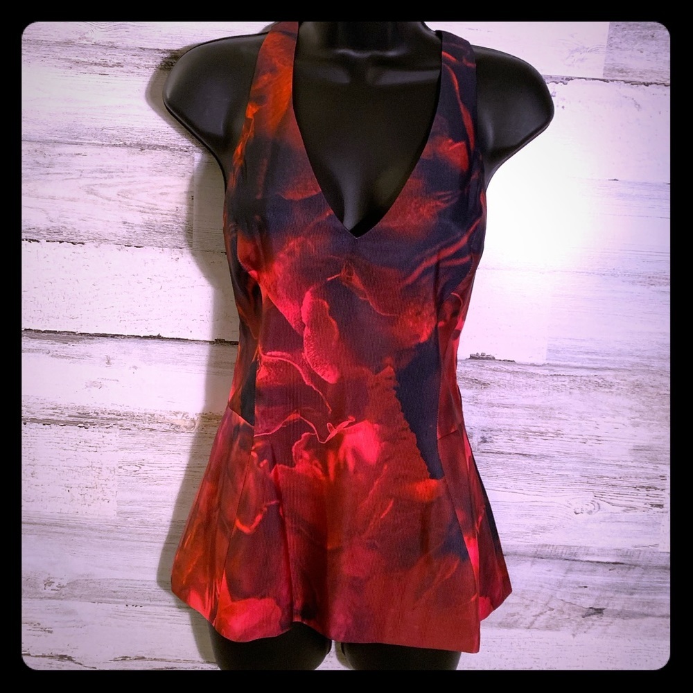 Katharine Kidd Blackthorn Print Top NWT